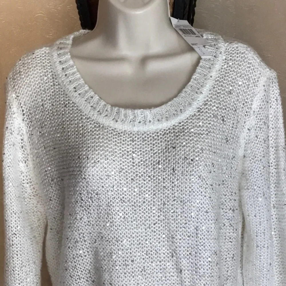 Aqua Sparkle & Twinkle Sweater - Picture 2 of 7